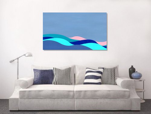 Abstract Seascape #04 by Marina Krylova