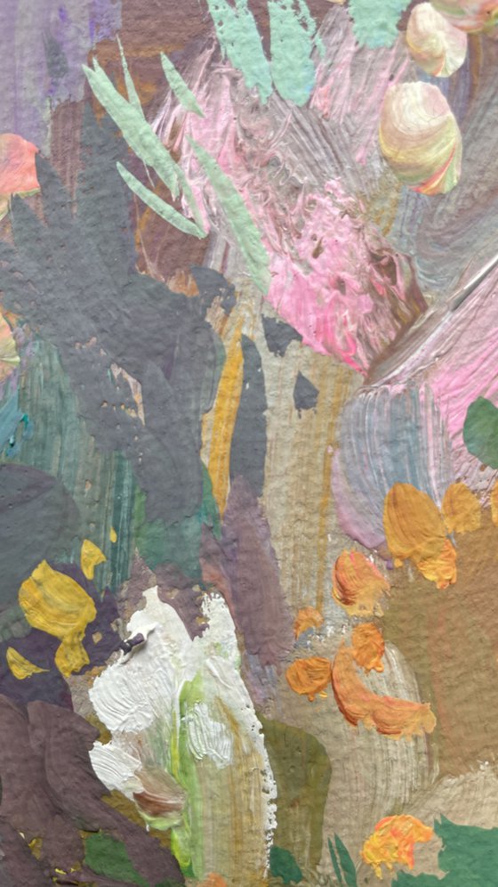 White irises in the garden