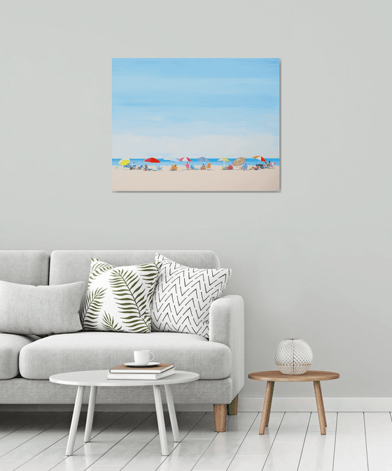 Shoreline umbrellas VII