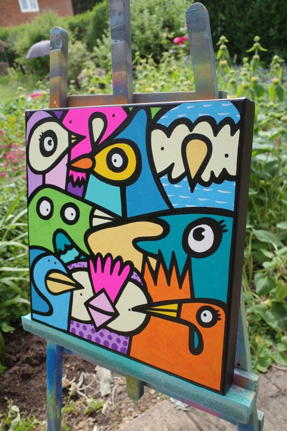 Fluttering Flock