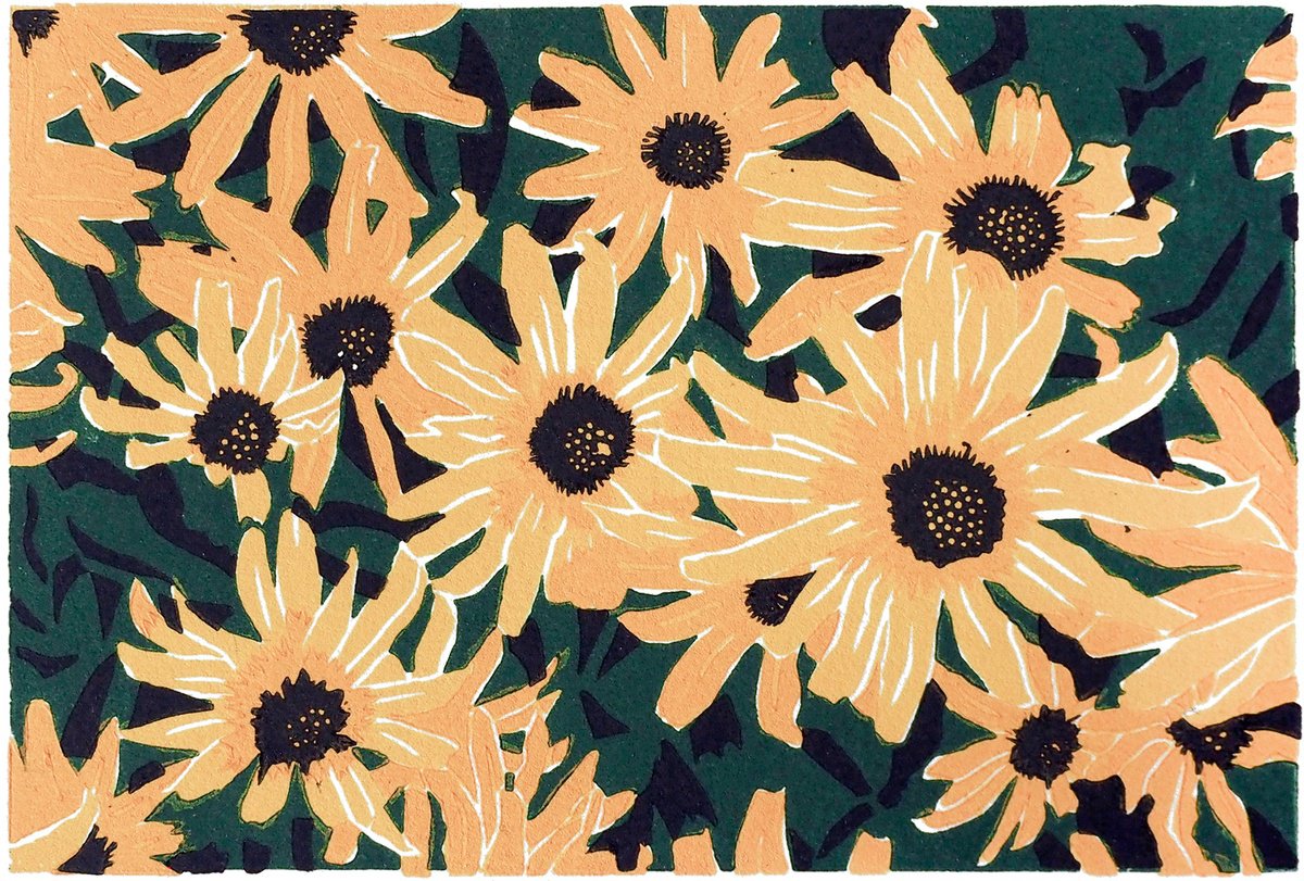 Black Eyed Susans by Francis Stanton