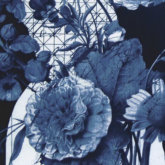 Cyanotype_04_A2 42x62 cm_Portrait Bouquet