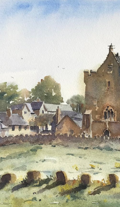 Newton Church by Vicki Washbourne