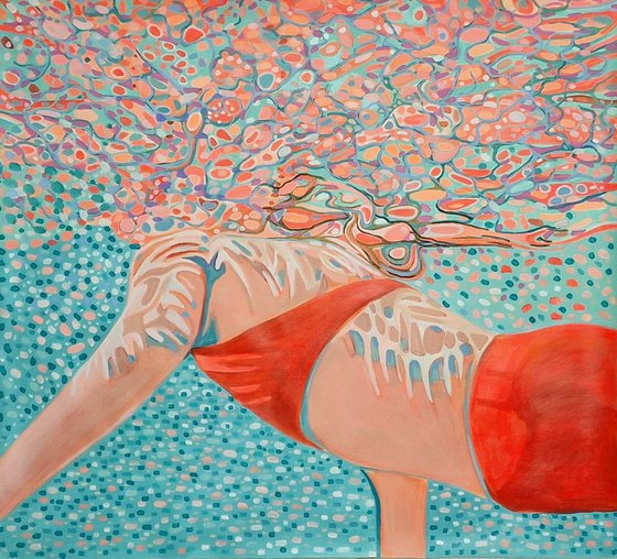 Underwater Pastel Green