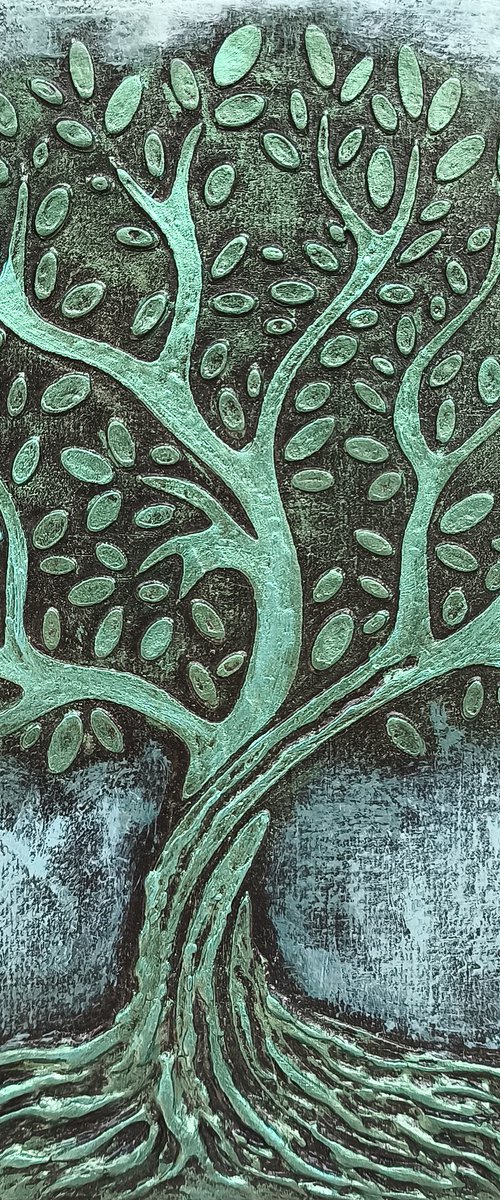 Green Canopy by Hasmik Mamikonyan