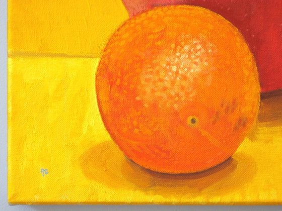 Pomegranate and Orange