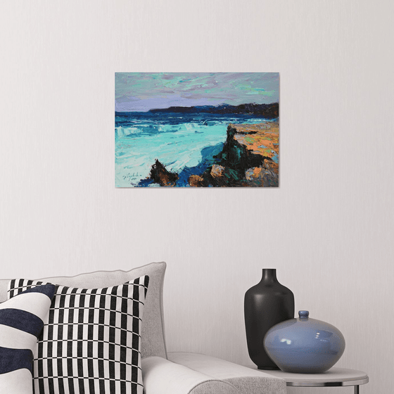 Turquoise. Beyond the Shore