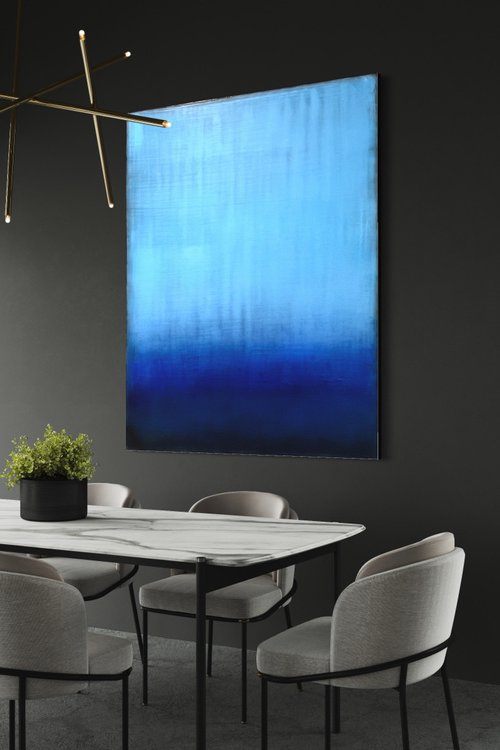 Blue Therapy (XL 48x60in) by Robert  Tillberg