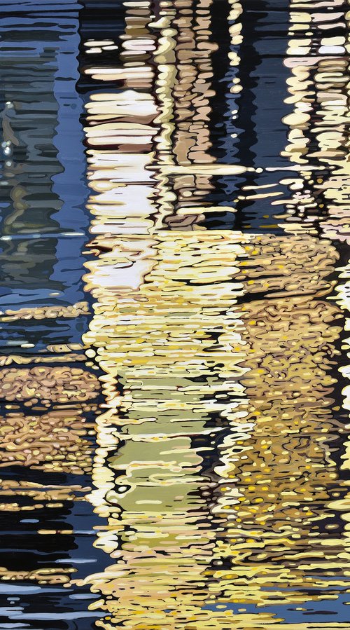Reflection XIV / Golden Sunset by Alex Nizovsky