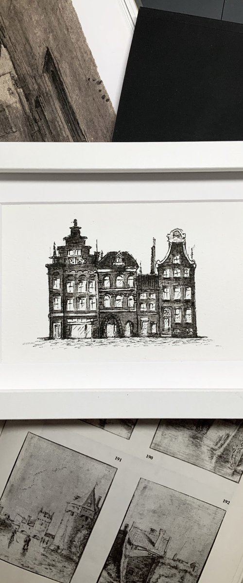 Amsterdam Canal Houses by Alena Post