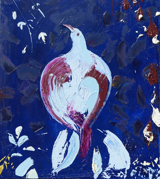 Blue Dove 16x20in (40x50cm)