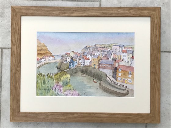 Sunshine over Staithes