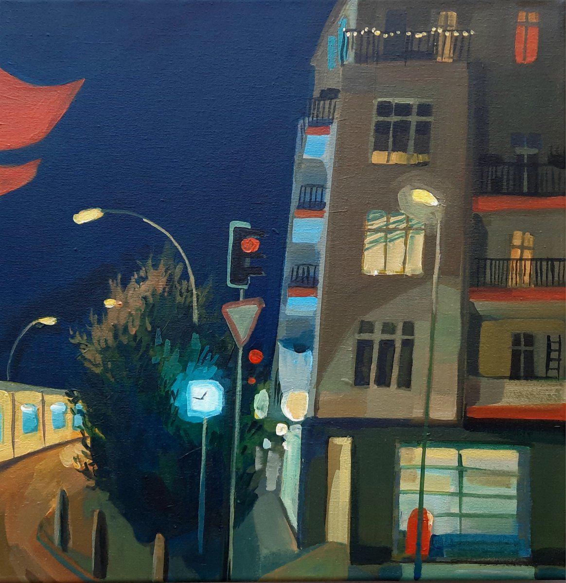 Late at night, 2020 by Lidia Beleninova