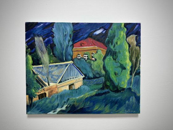 “Courtyard view“