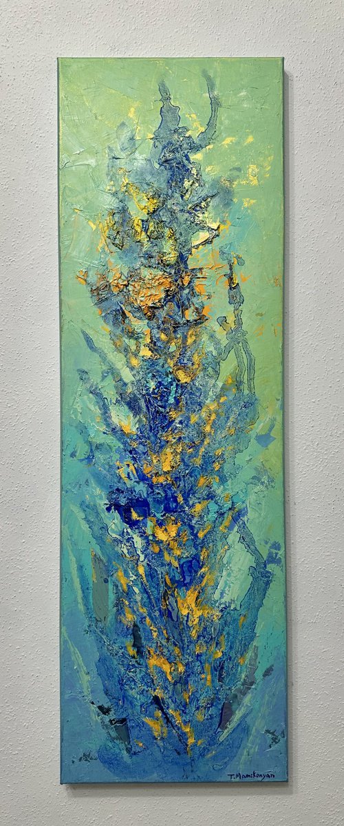 Echoes of First Light 25x80cm by Tigran Mamikonyan