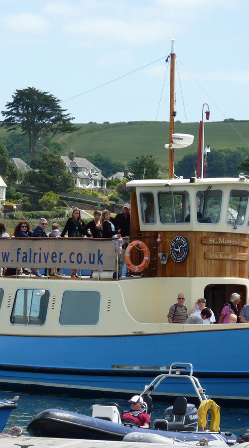 St Mawes, Cornwall ferry by Tim Saunders