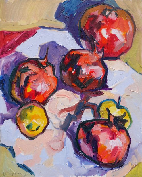 Pomegranates and Lemon (etude) by Dima Braga
