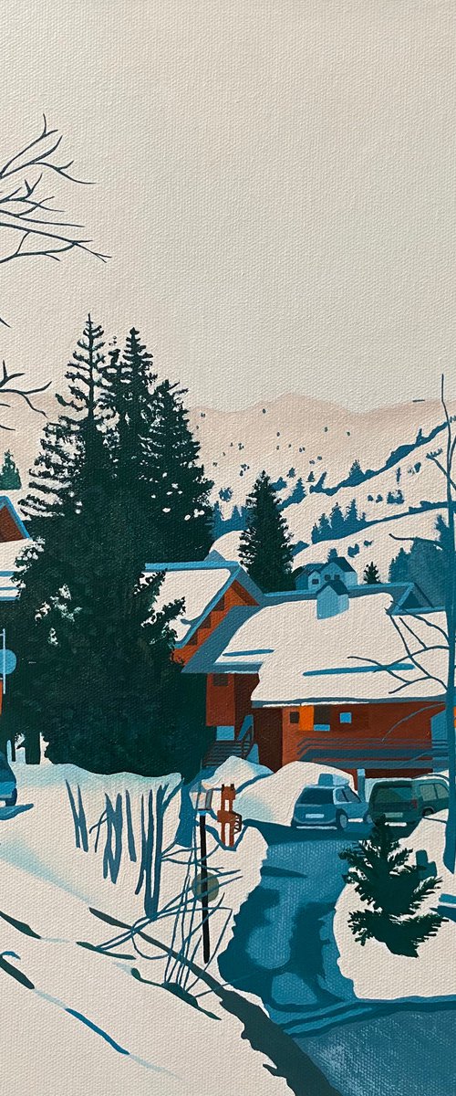 Mountain Lodge by Jill Ann Harper