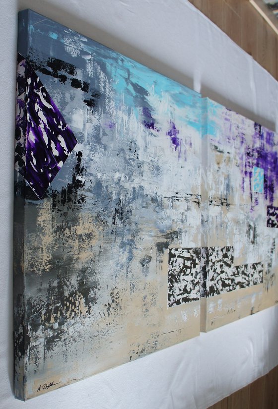 Haze (Diptych)
