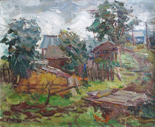 Village by Yuliia Pastukhova