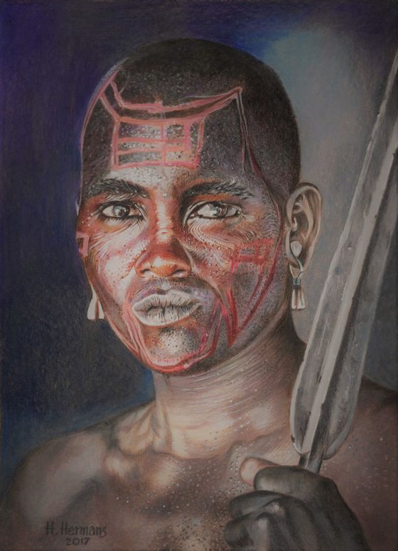 Masaai warrior (Kenya)