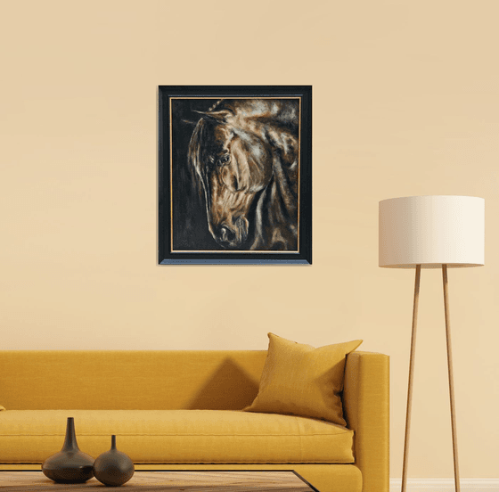 Stallion-Original Horse Portrait