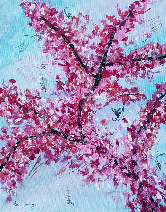 Les fleurs du cerisier