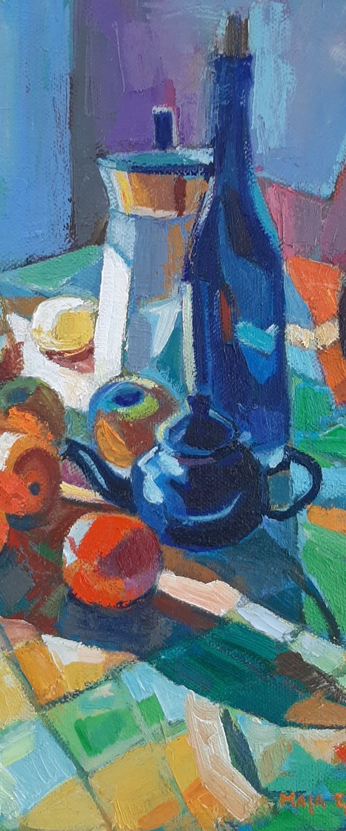 Still life with fruit by Maja Đokić Mihajlović