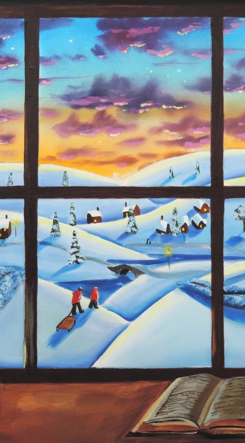 Winter window by Gordon Bruce