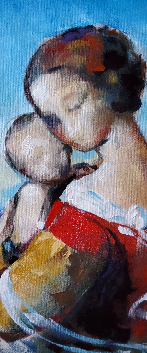 Pequeña Madonna 2 by Marina Del Pozo