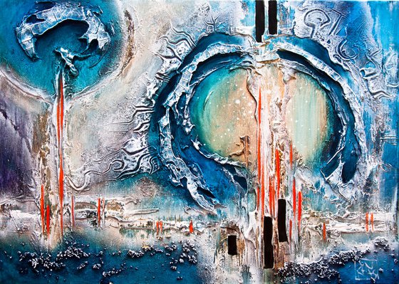 Creation of realities 3D painting