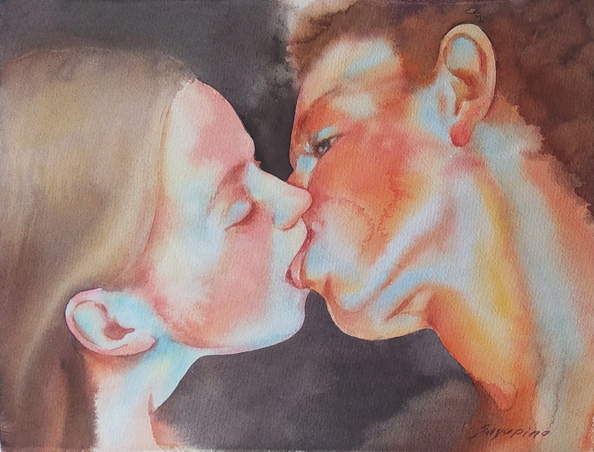 Kiss by Elena Sayapina