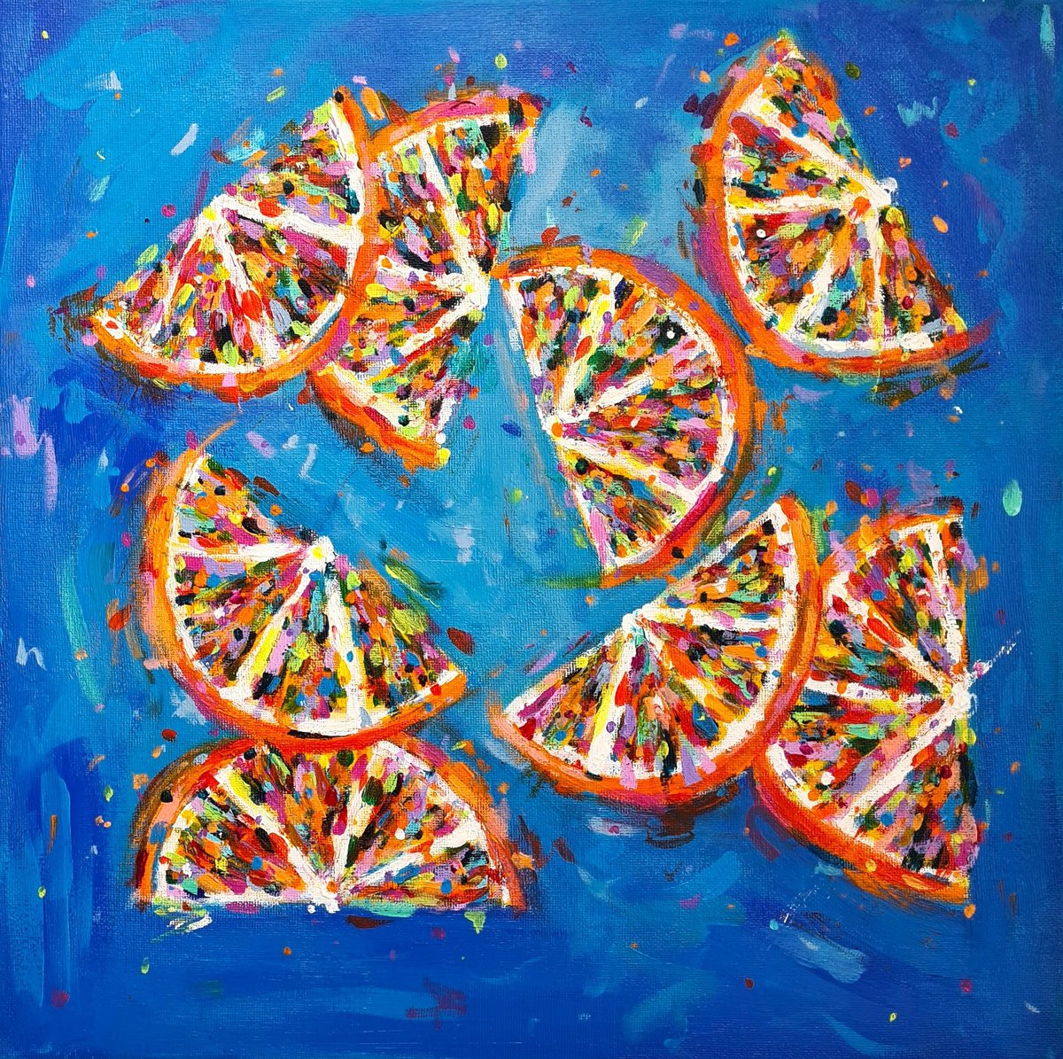 Orange Slices by Dawn Underwood