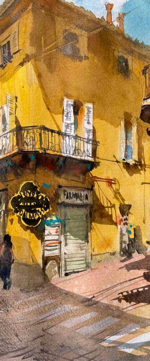 Italian street by Samira Yanushkova