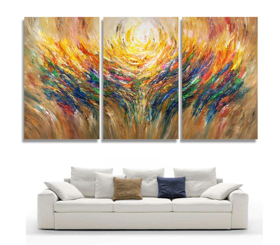 Triptych: Nature Energy XXXL 1