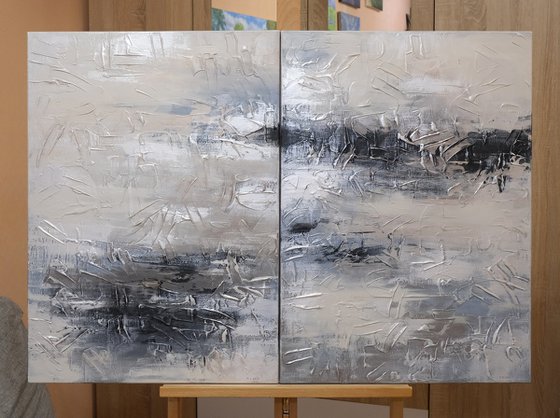 Horizon (diptych)