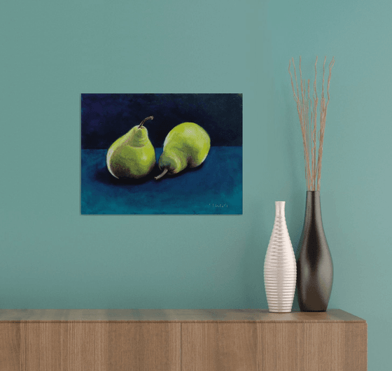 Green pears