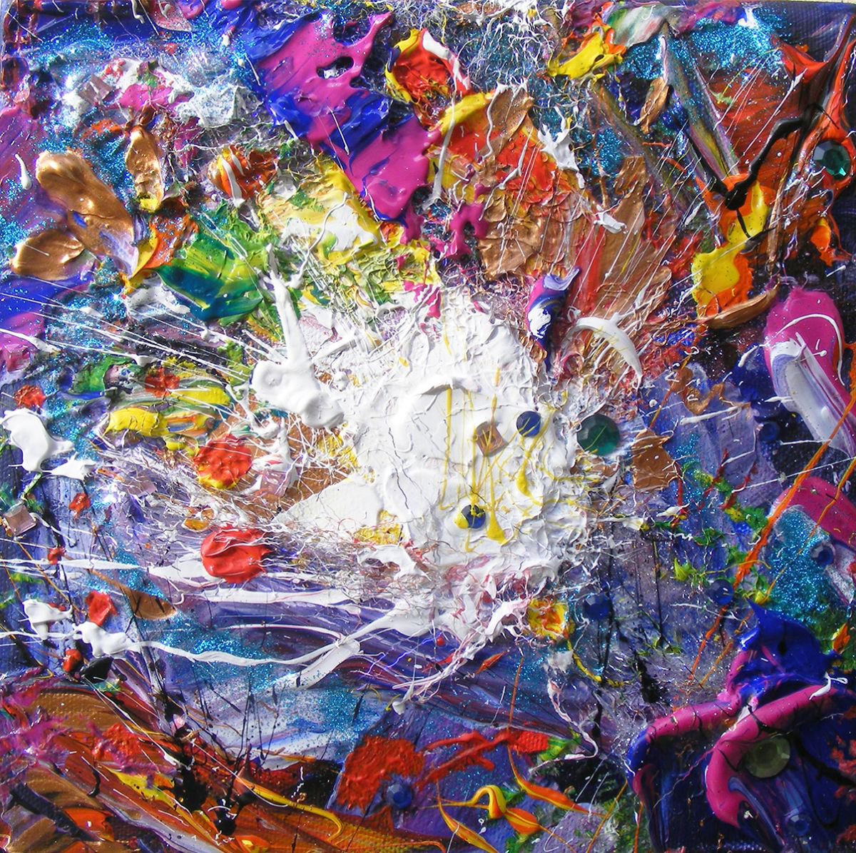 Colourful Abstracts - Read my future by Andrew Alan Johnson