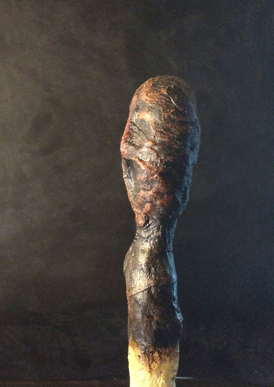 Burning out. new LARGE SCULPTURE