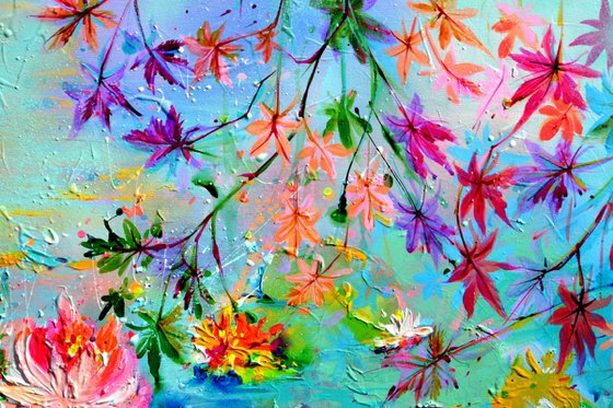 Japanese Maple - Water Lilies