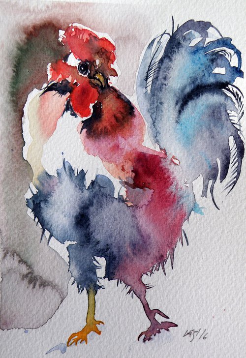 Rooster by Kovács Anna Brigitta