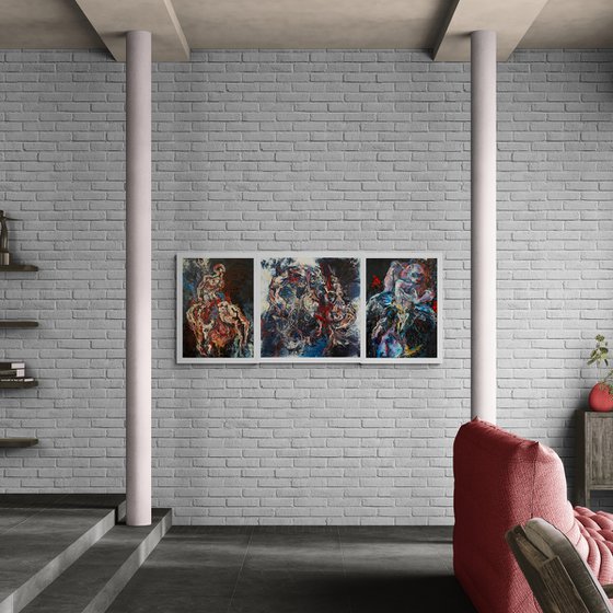 The Dark Feelings Triptych