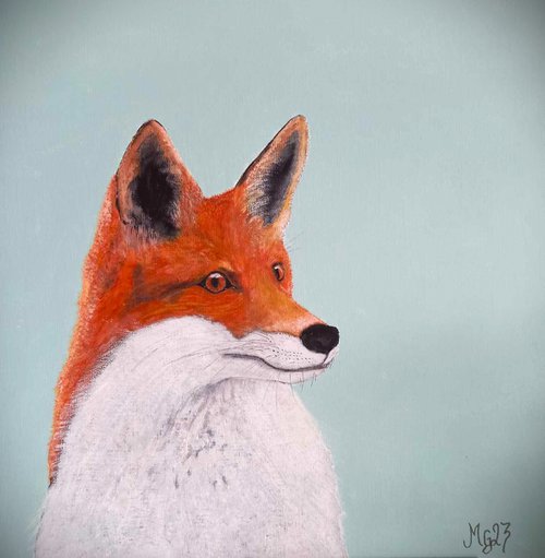 Perfect Portrait Fox by Monica Green