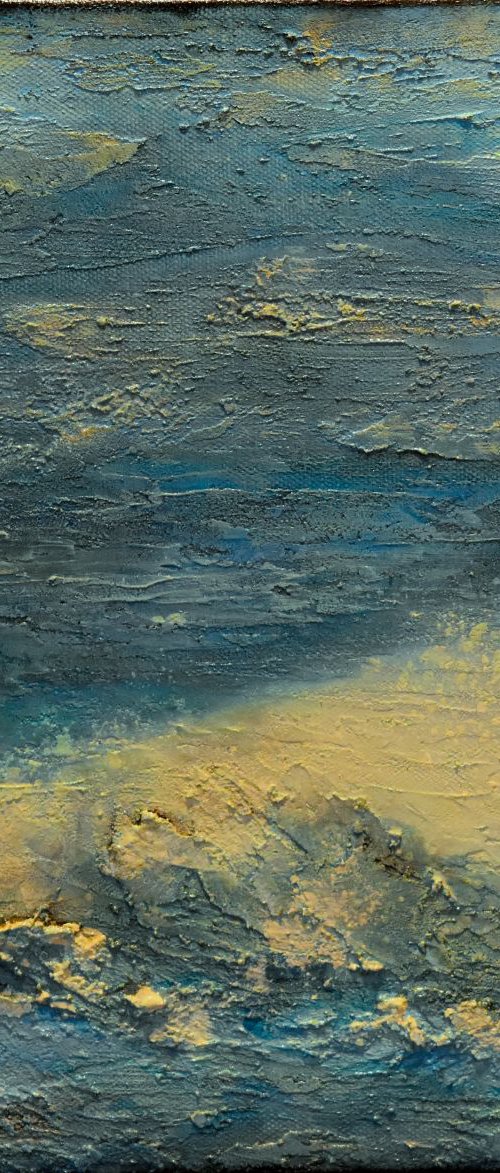 "Ocean Mist" Ocean paintings Small paintings by Tamara Bettencourt