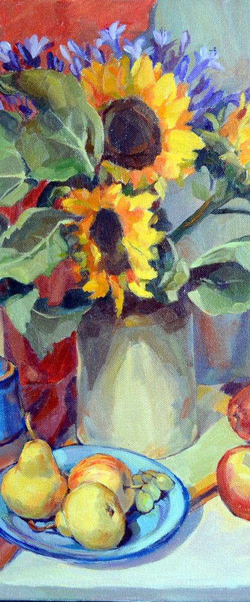 Sunflowers by Irina Ushakova