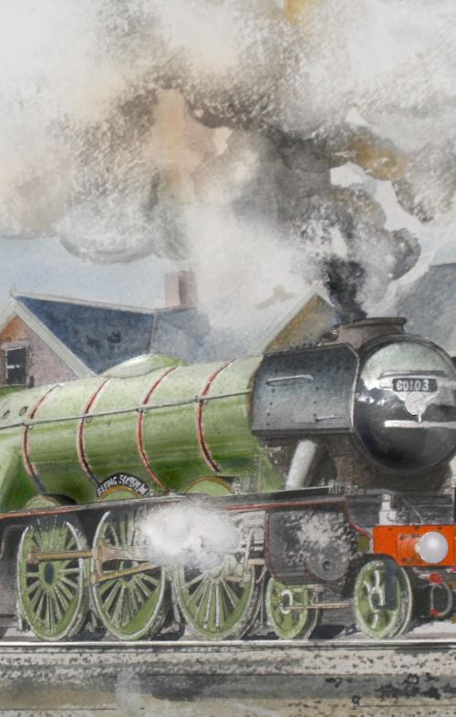 BR 60103 FLYING SCOTSMAN by John Lowerson