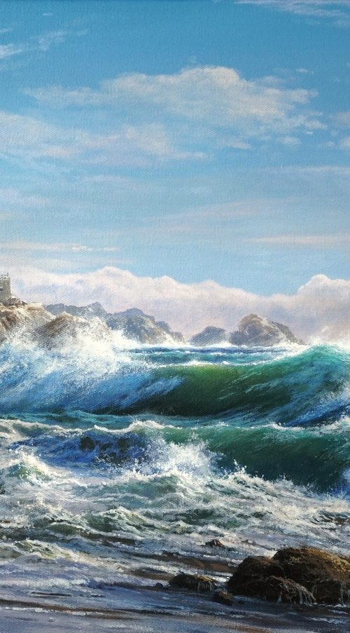 Winner of storms by Viktar Yushkevich YUVART