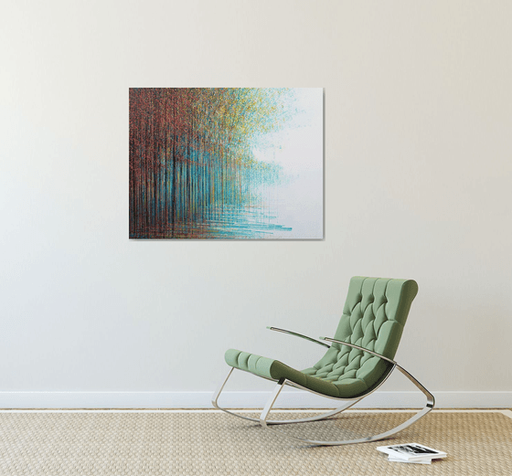 Autumn Trees In Bright Light