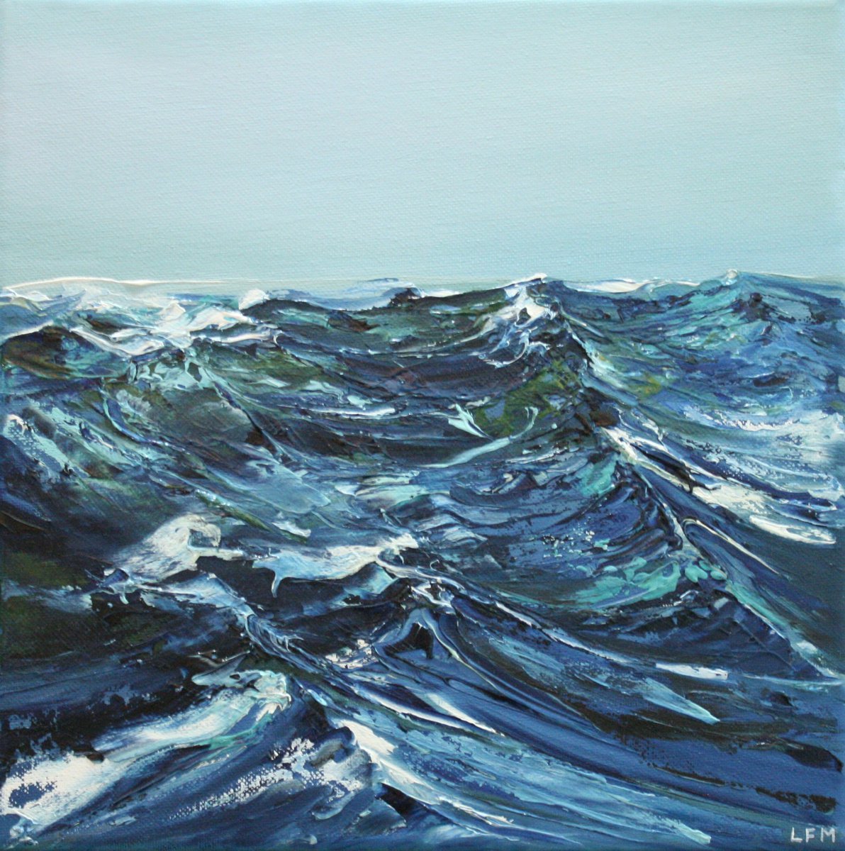Ocean Blue by Linda Monk