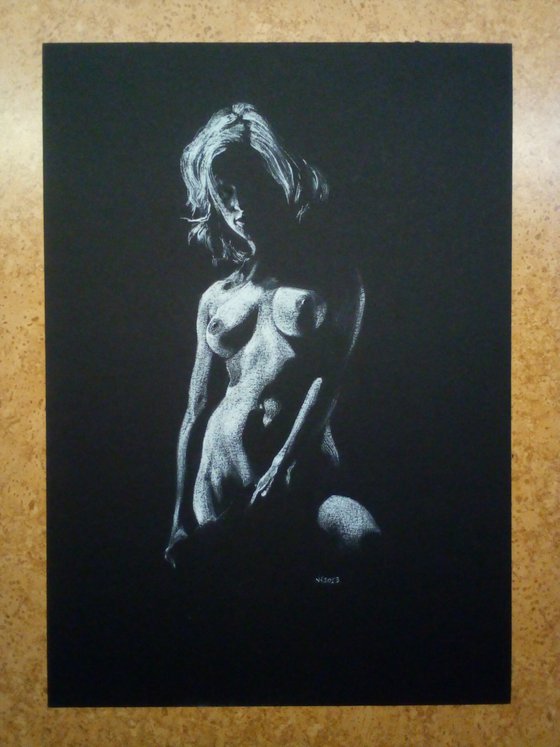 Nude noir #316 (21X29)cm